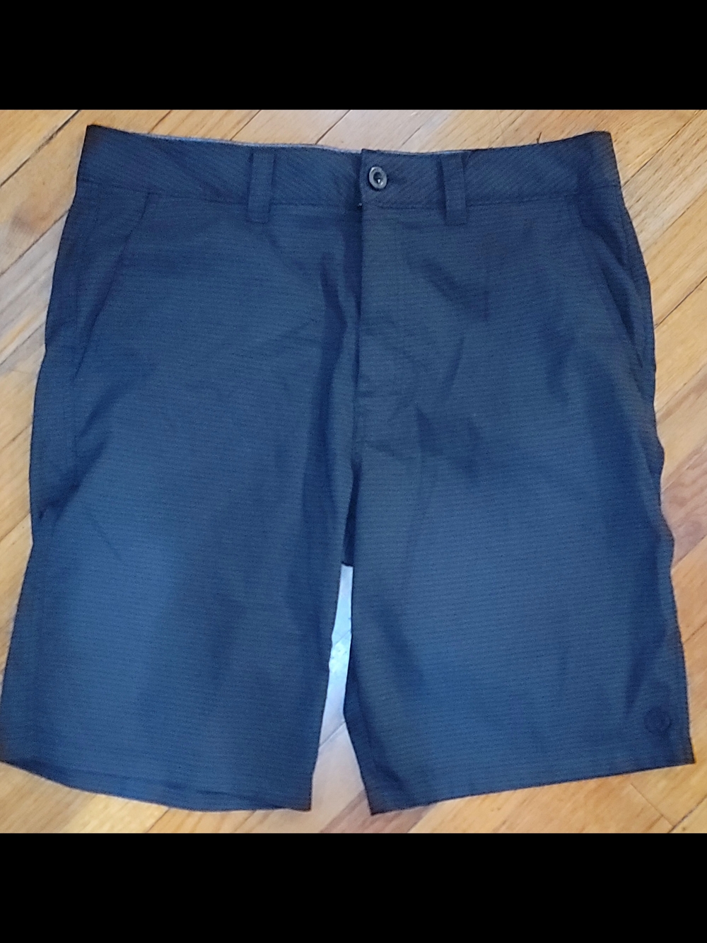Hang Ten Men's Navy Flat Front Shorts
